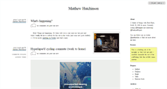 Desktop Screenshot of matthewhutchinson.net